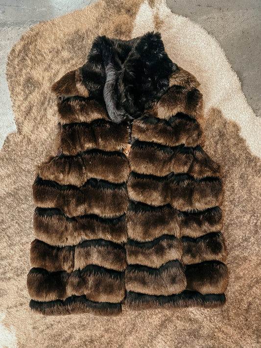 Faux Fur Vest HP