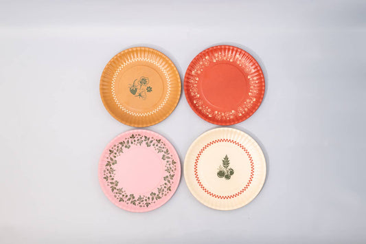 Dessert Garden Plates