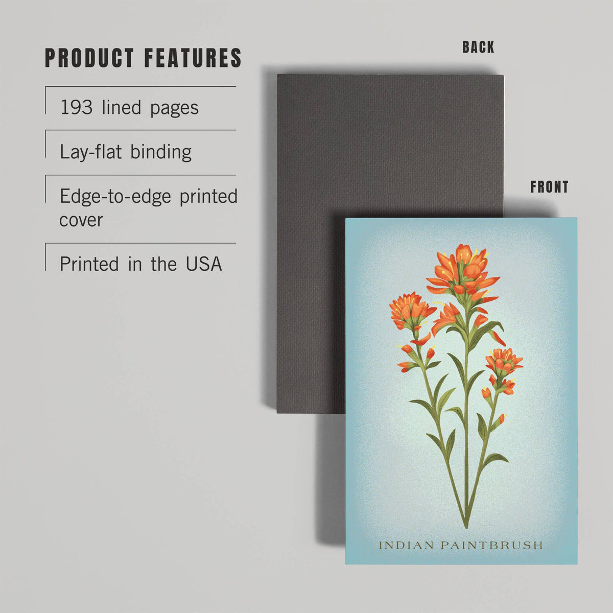 Indian Paintbrush Premium Journal LU