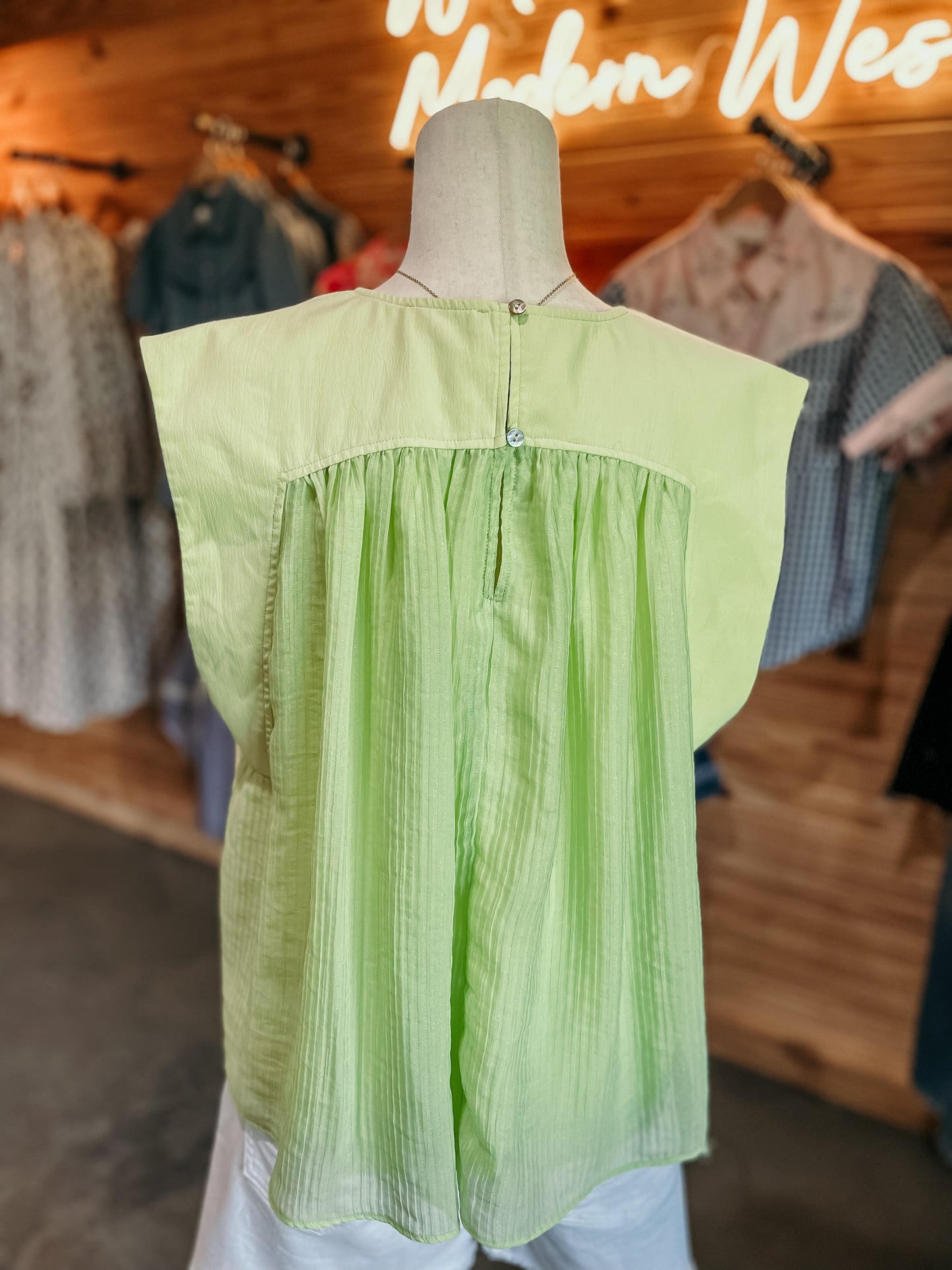 Lime Green Top HP