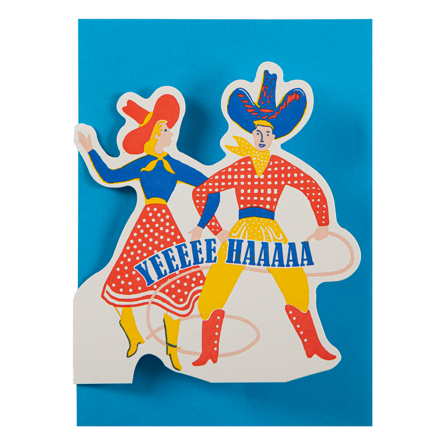 YeeHaa Couple | Cut-Out - Greeting Card