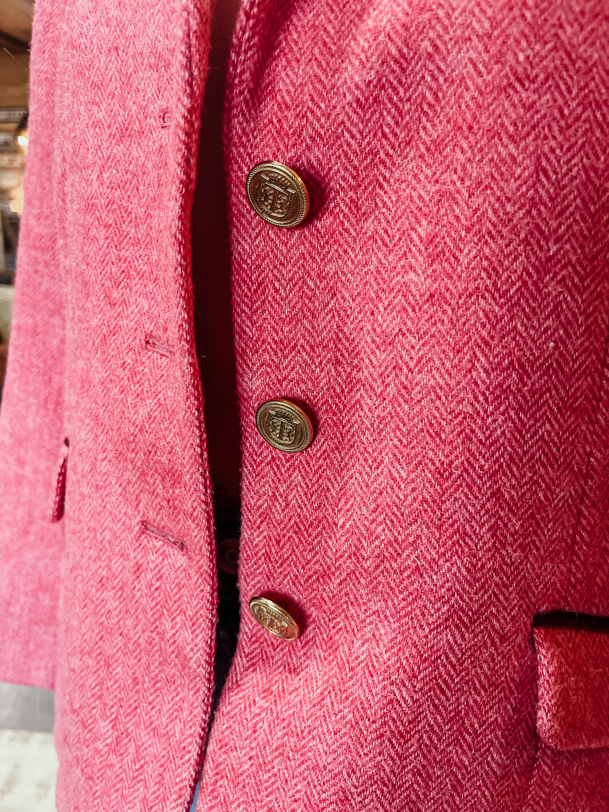 Pink Wool Blazer HP