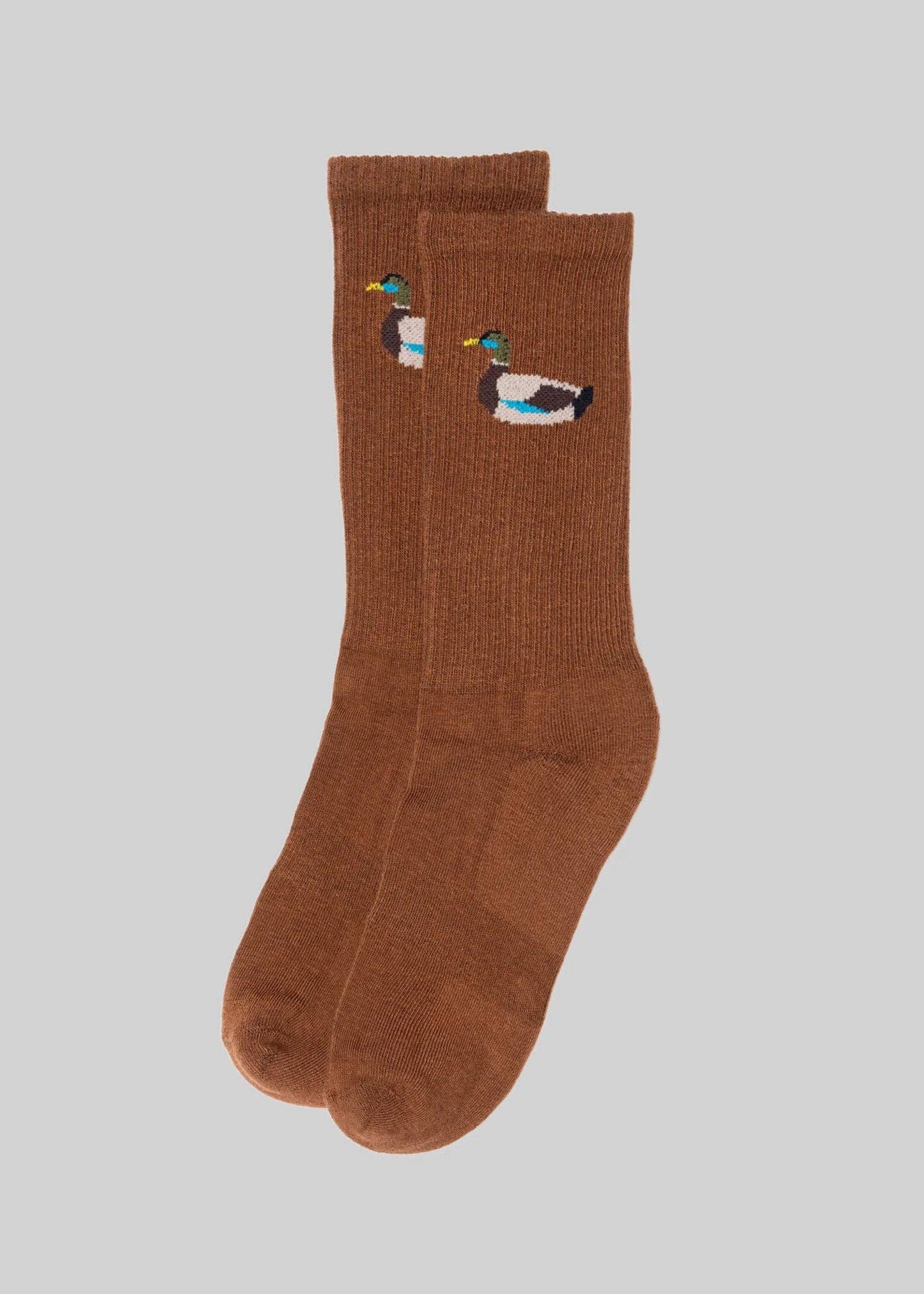 The Zoo Crew: Brown duck socks LU