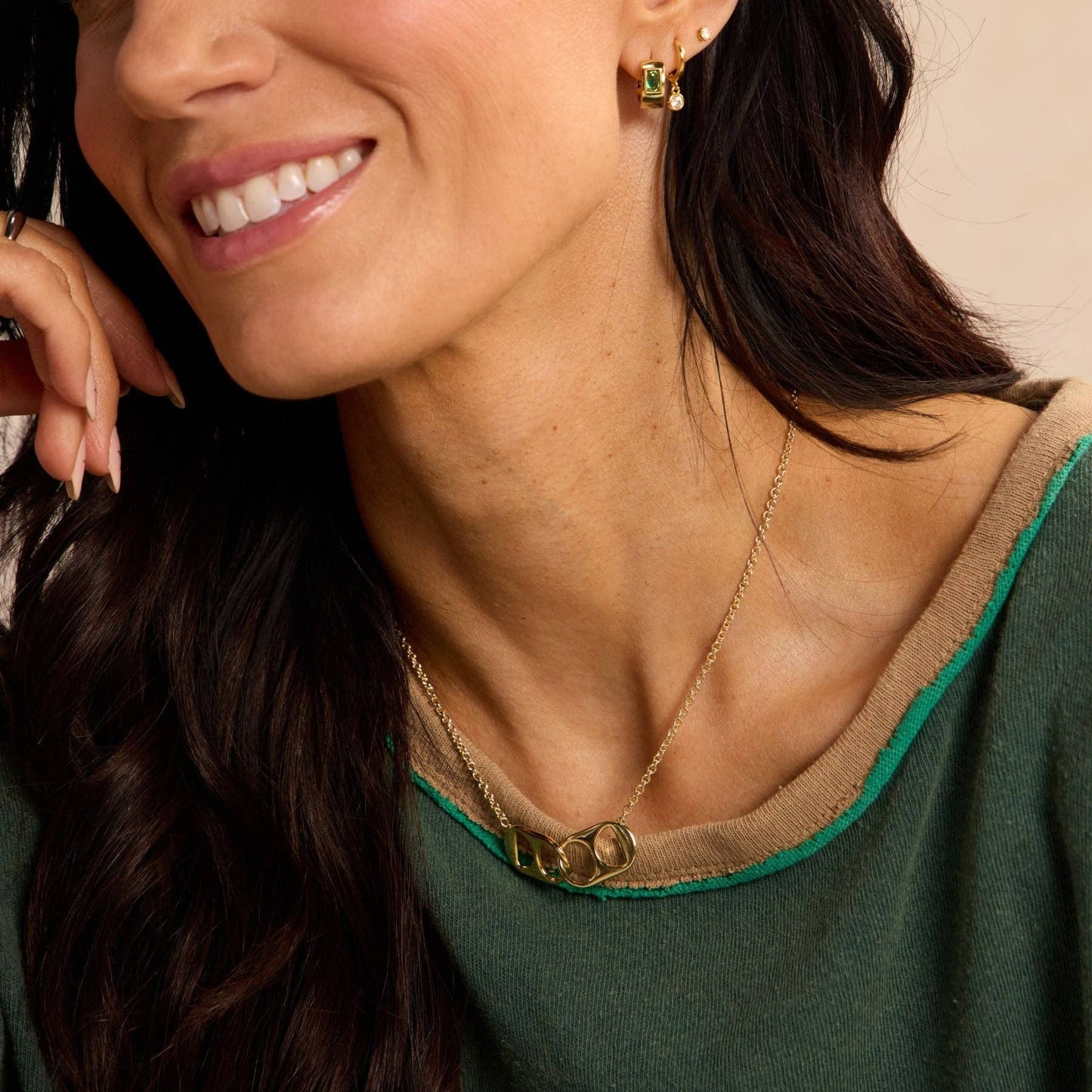 Soda Tab Necklace: Gold HP