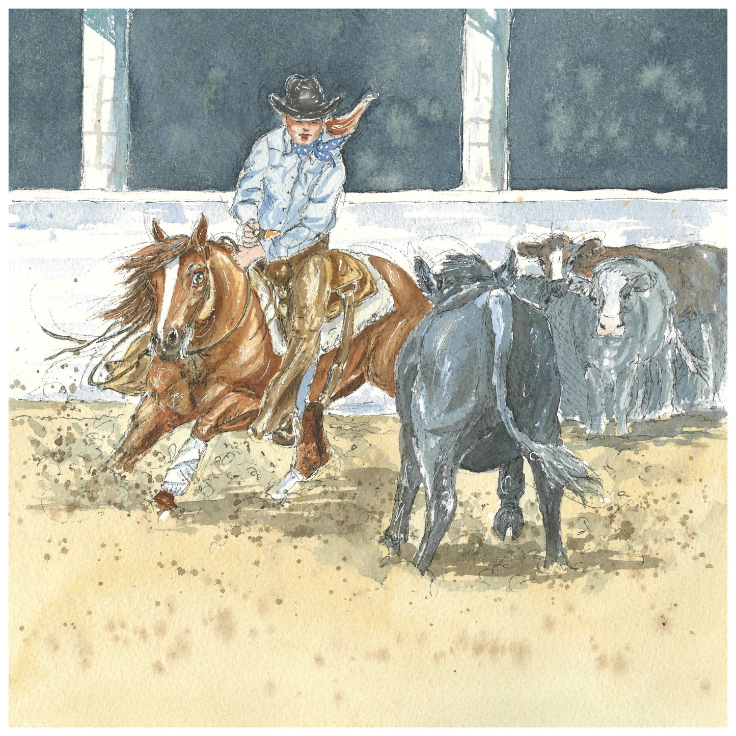 Hardcover: Charlie Learns to Be a Cowboy 