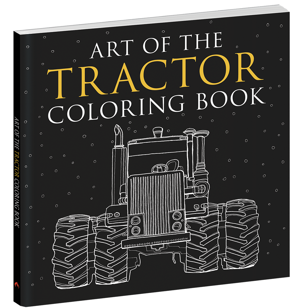 Art of the Tractor Coloring Book