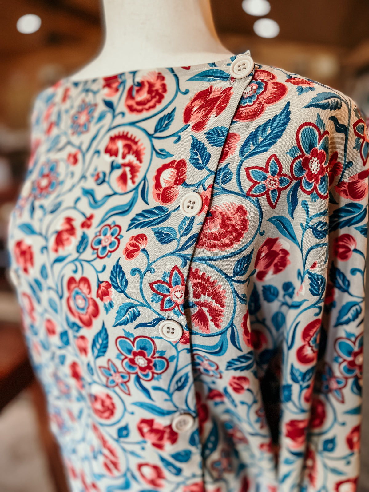Vintage Floral Blouse HP