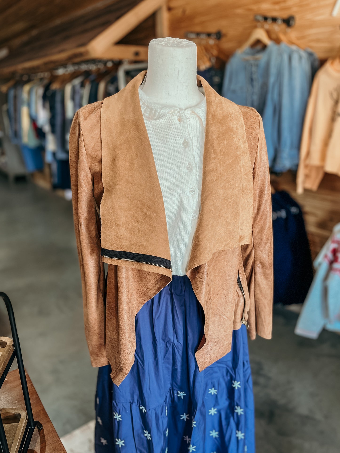 Faux Leather Jacket HP