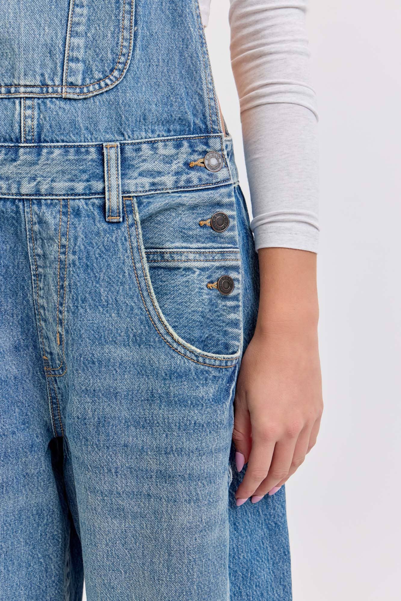 Mid Waisted Barrel Overall HP