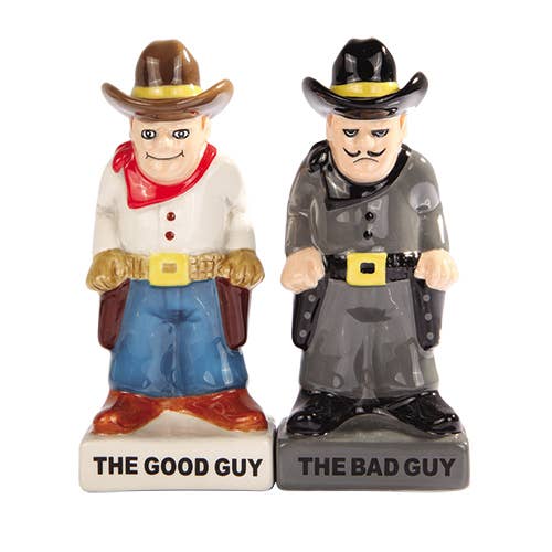 The Good and Bad Salt and Pepper Shaker Set