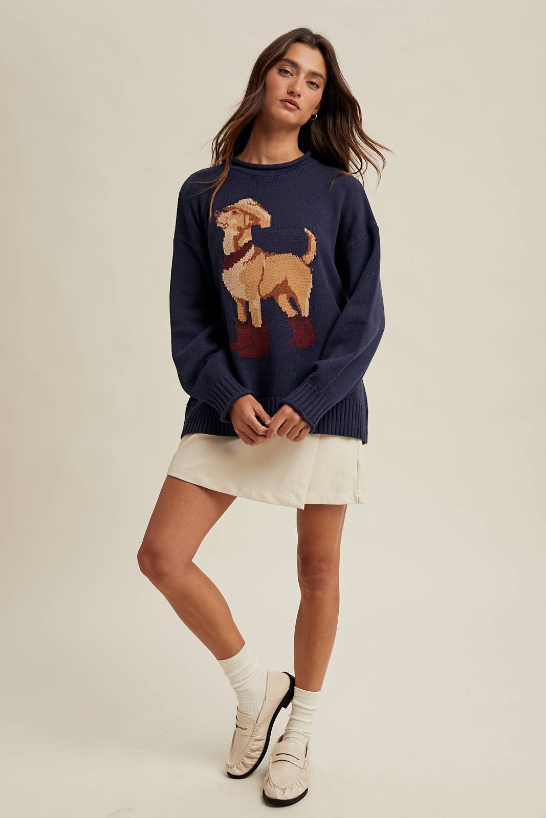 WESTERN DOG PULLOVER SWEATER HP