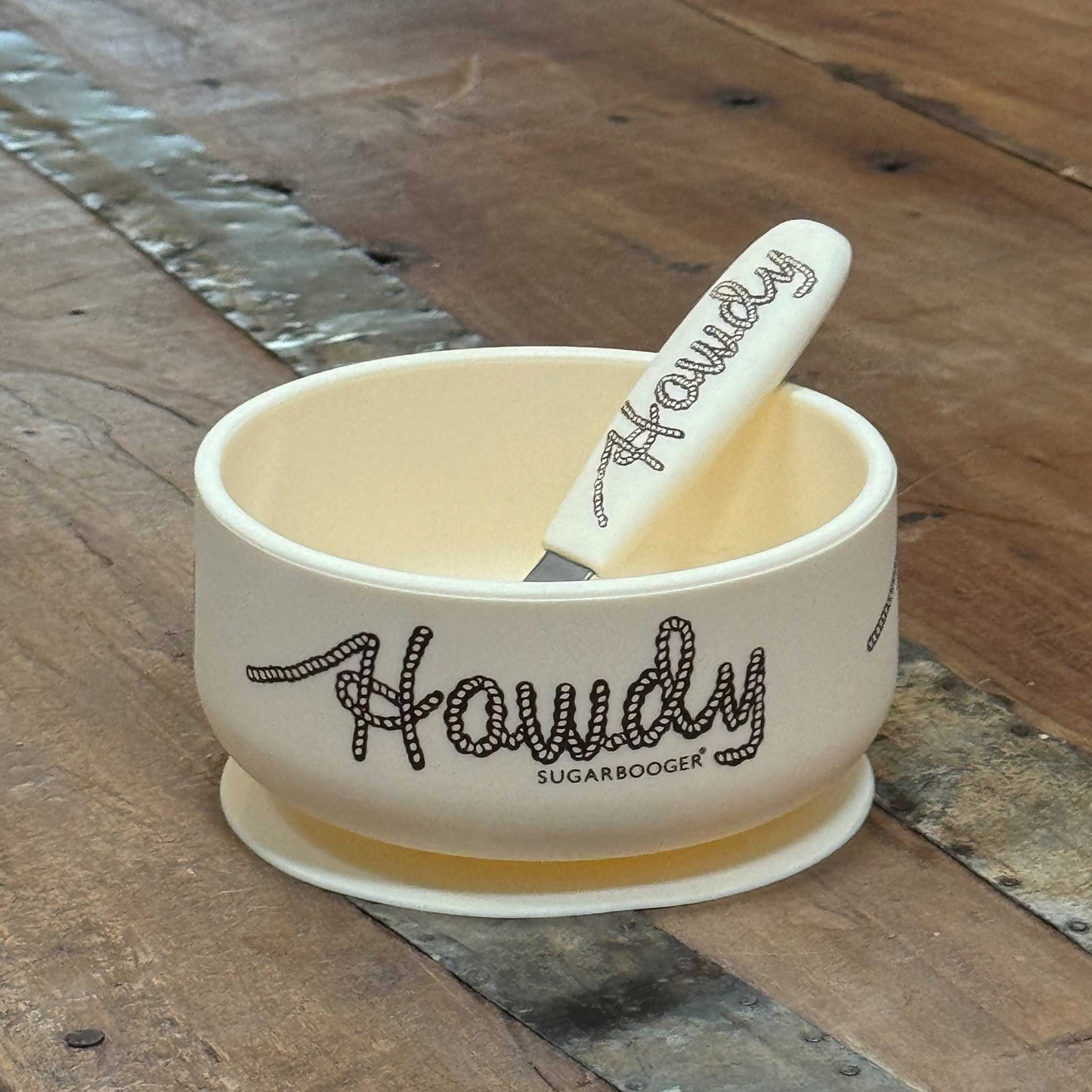 Fresh & Messy Silicone Suction Bowl & Spoon Set | Howdy-LU