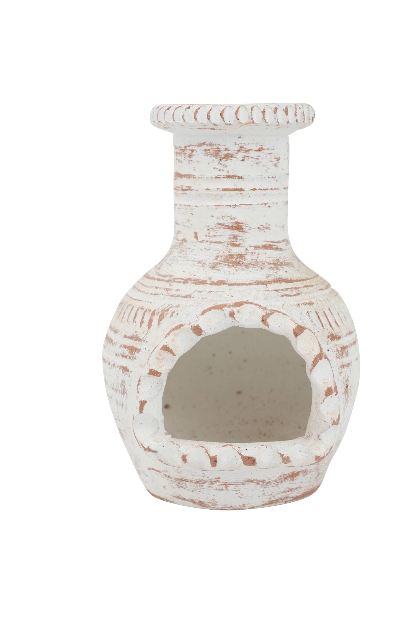 Mini-Clay Chimney White LU