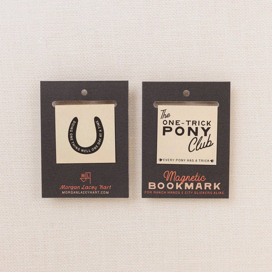 The One-Trick Pony Club Magnetic Bookmark