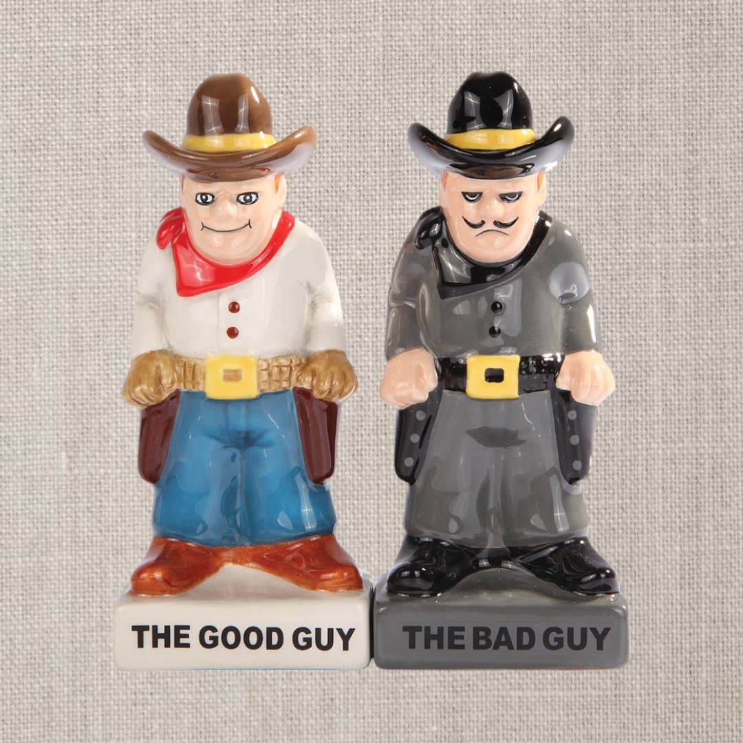 The Good and Bad Salt and Pepper Shaker Set