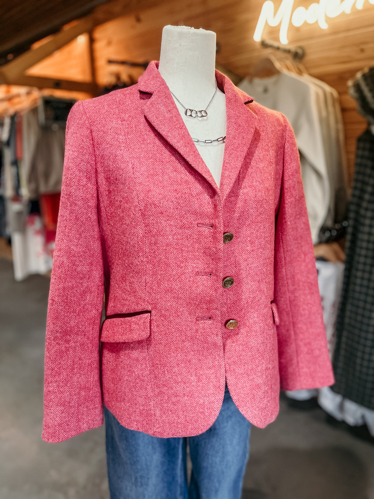 Pink Wool Blazer HP