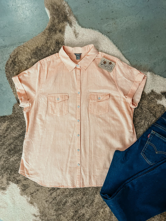 Peach Eddie Bauer Top HP