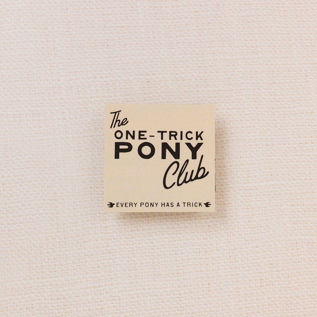 The One-Trick Pony Club Magnetic Bookmark
