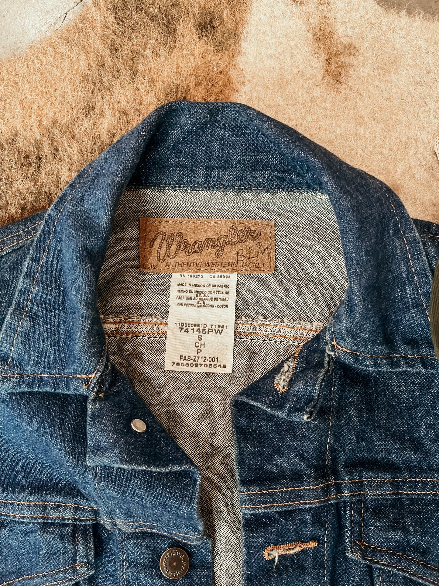 Vintage Wrangler Denim Jacket HP