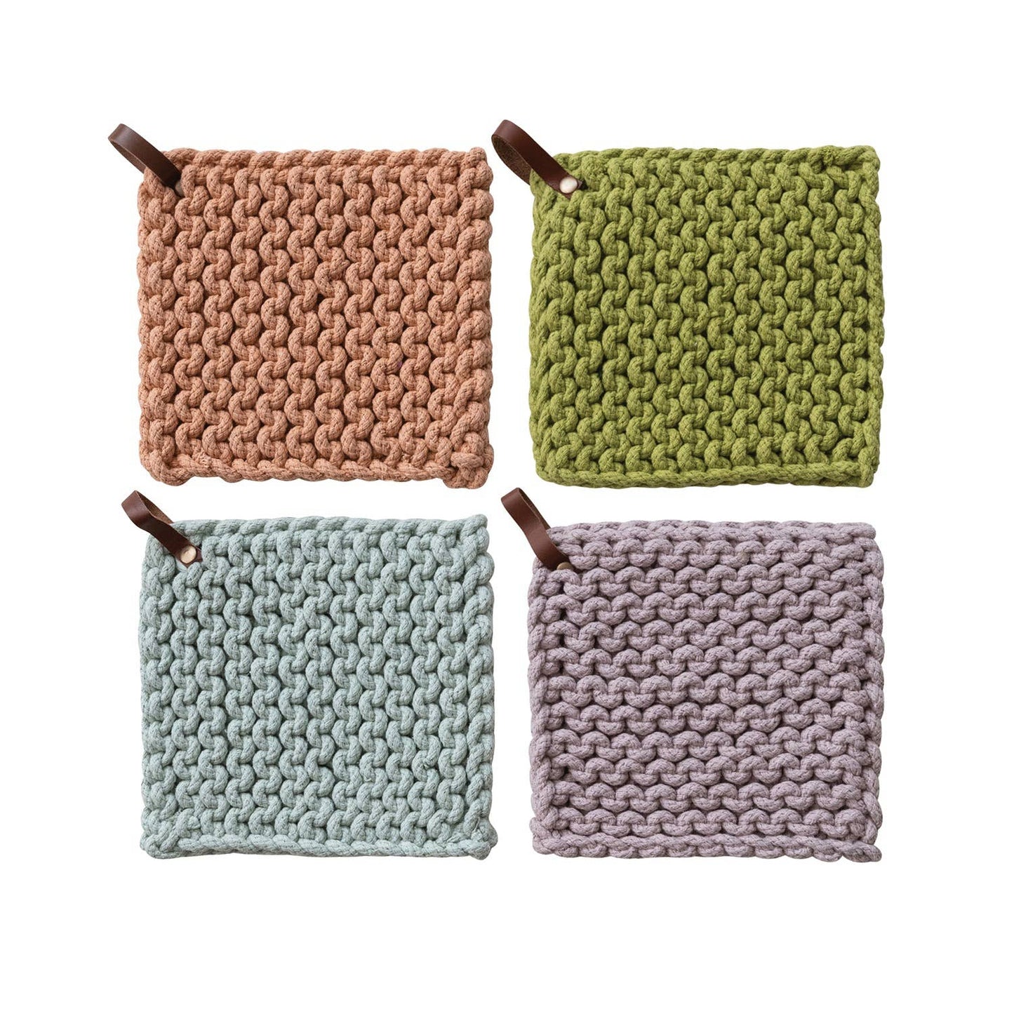Cotton Crocheted Pot
