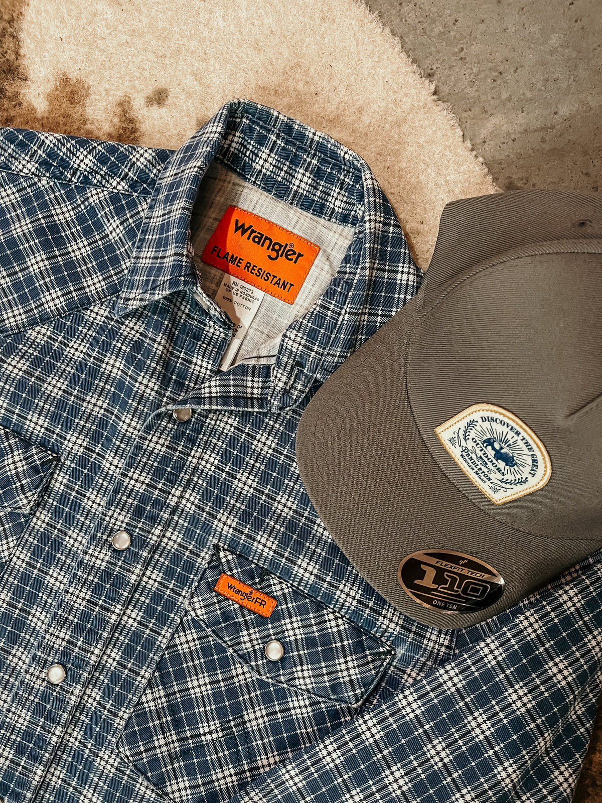 Wrangler Flame Resistant Pearl Snap HP