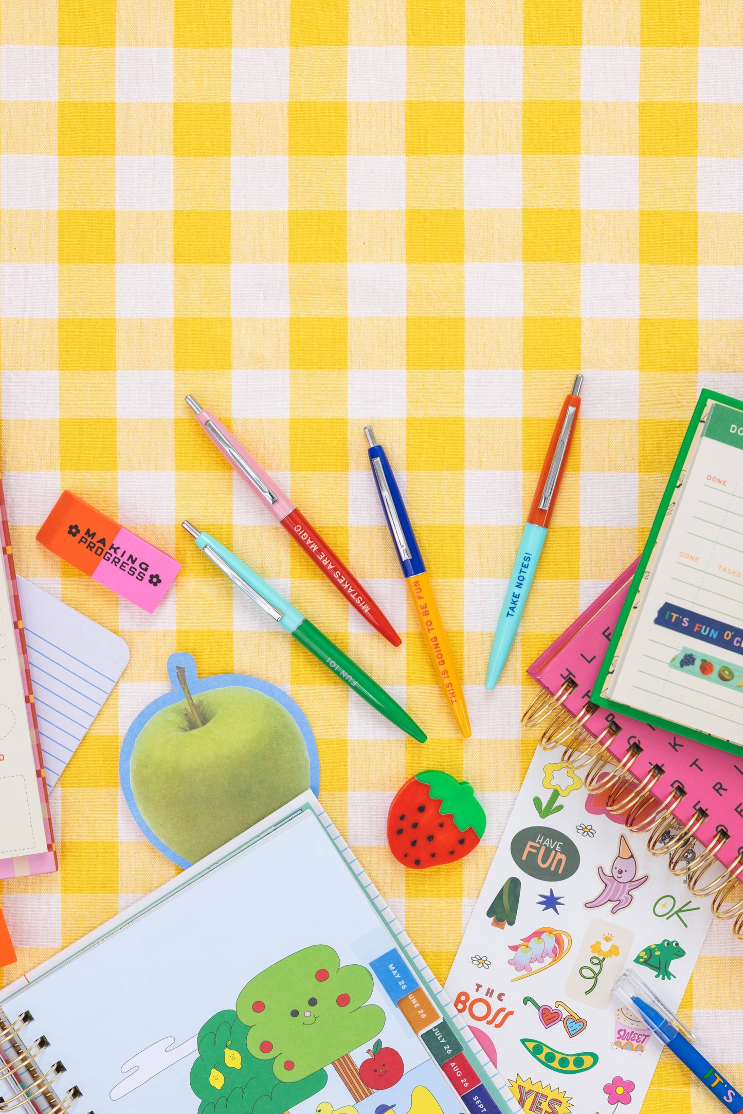 Retro Pen Set, Assorted