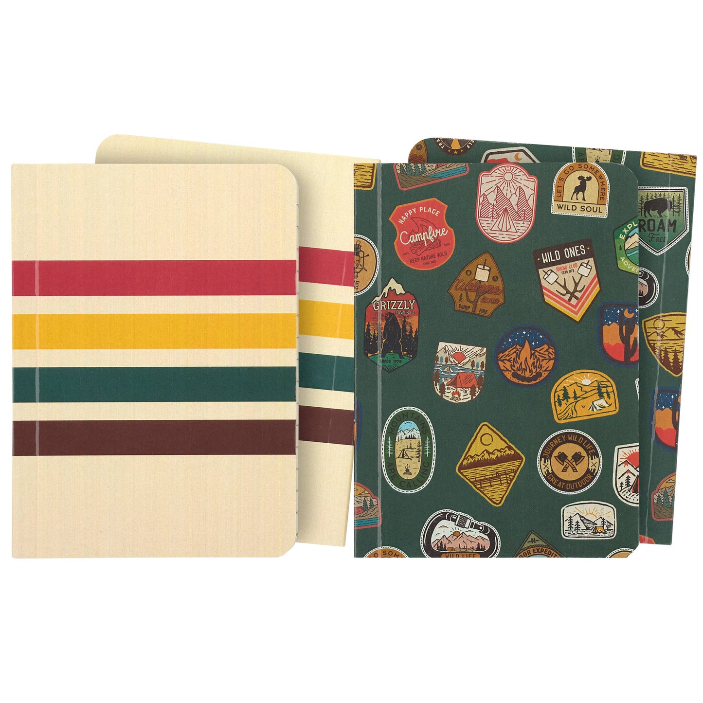 Camping Patches Notebook Set Sm
