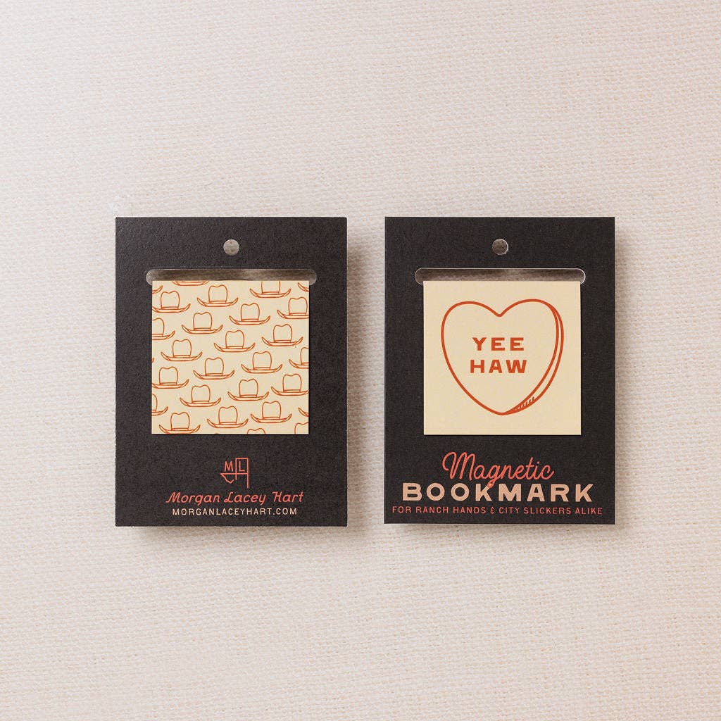 Yee Haw Magnetic Bookmark