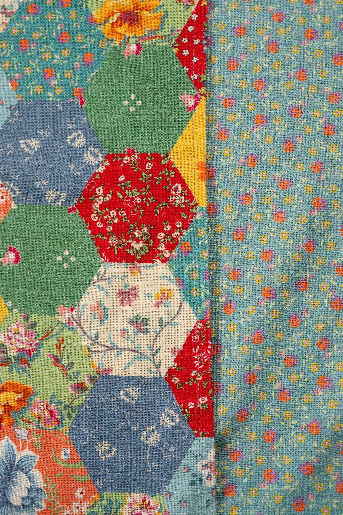 County Fair Button Tea Towels, Set of 2: OS