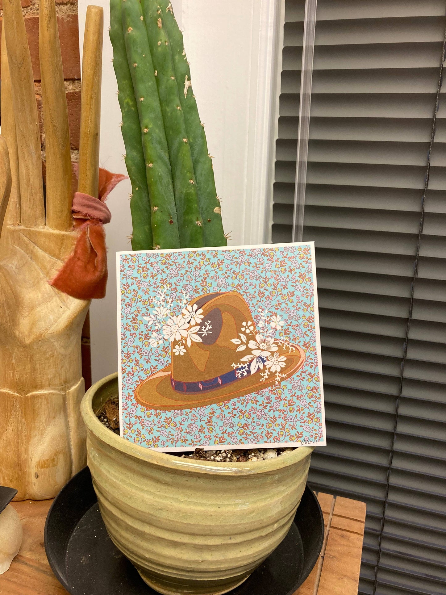 Cowboy Hat Postcard Pack
