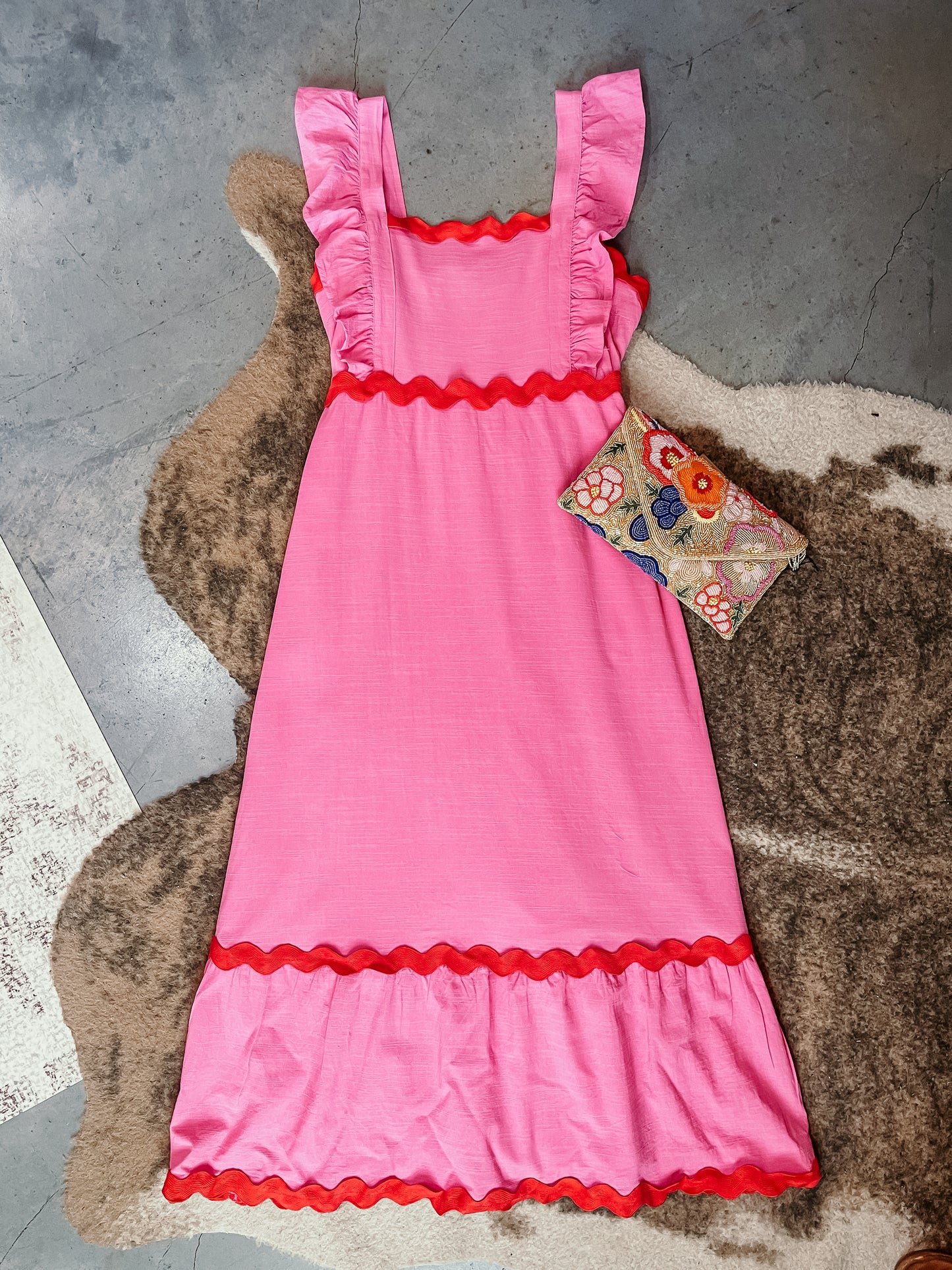Pink and Red Dress HP
