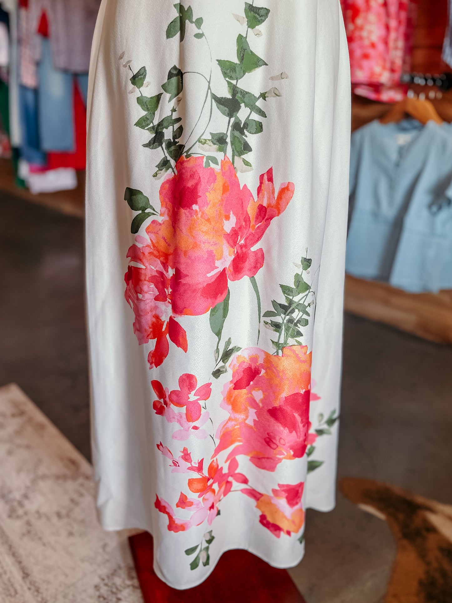 Floor Length Floral Dress HP