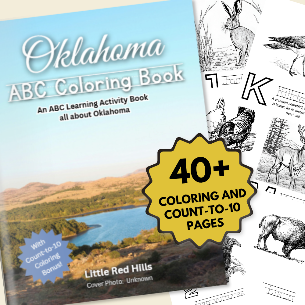 Oklahoma ABCs Coloring Book