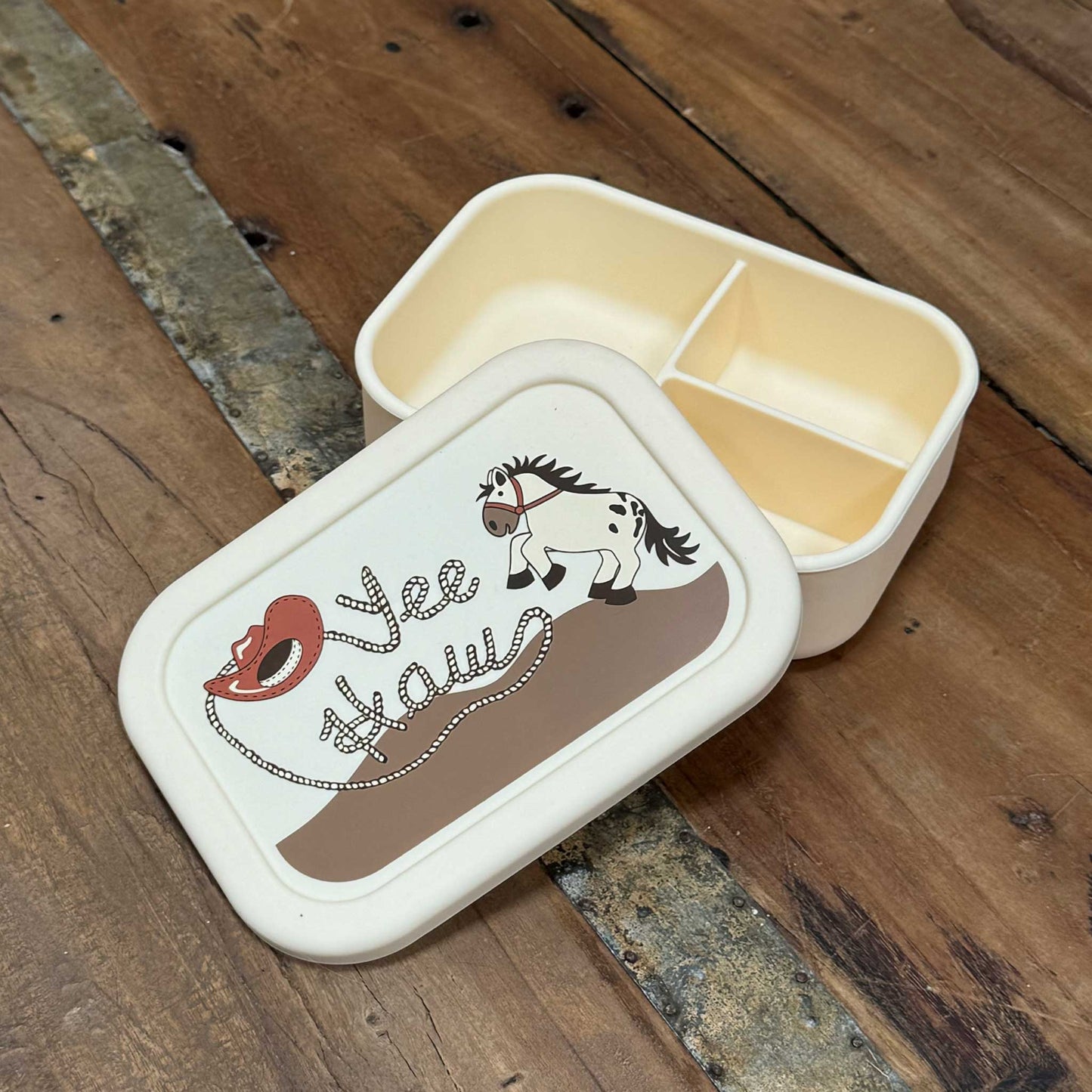 Fresh & Messy Silicone Bento Box | Yee Haw-LU
