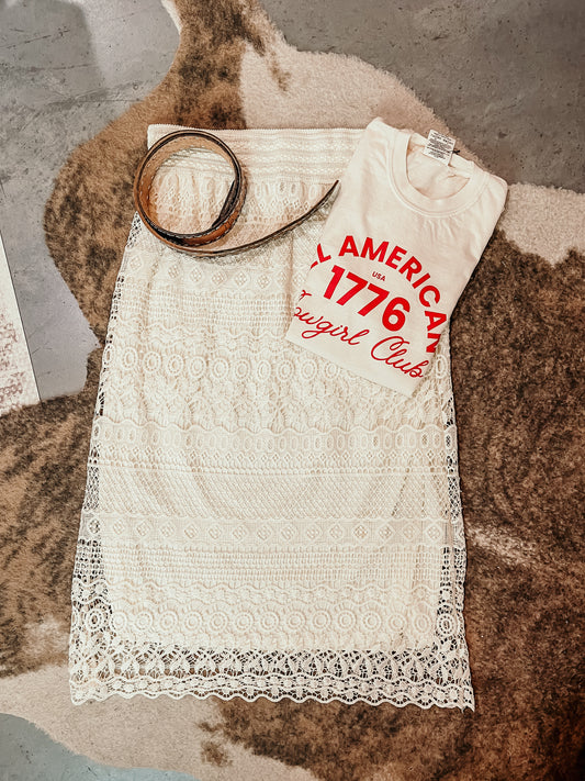 Lace Knit Skirt HP