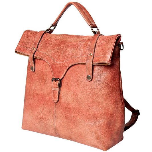 Backpack Genuine Leather Bag LU