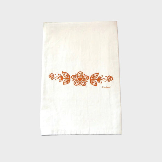 Butterfly Gold Towel | Tea Towel | Flour Sack Dish Towels LU