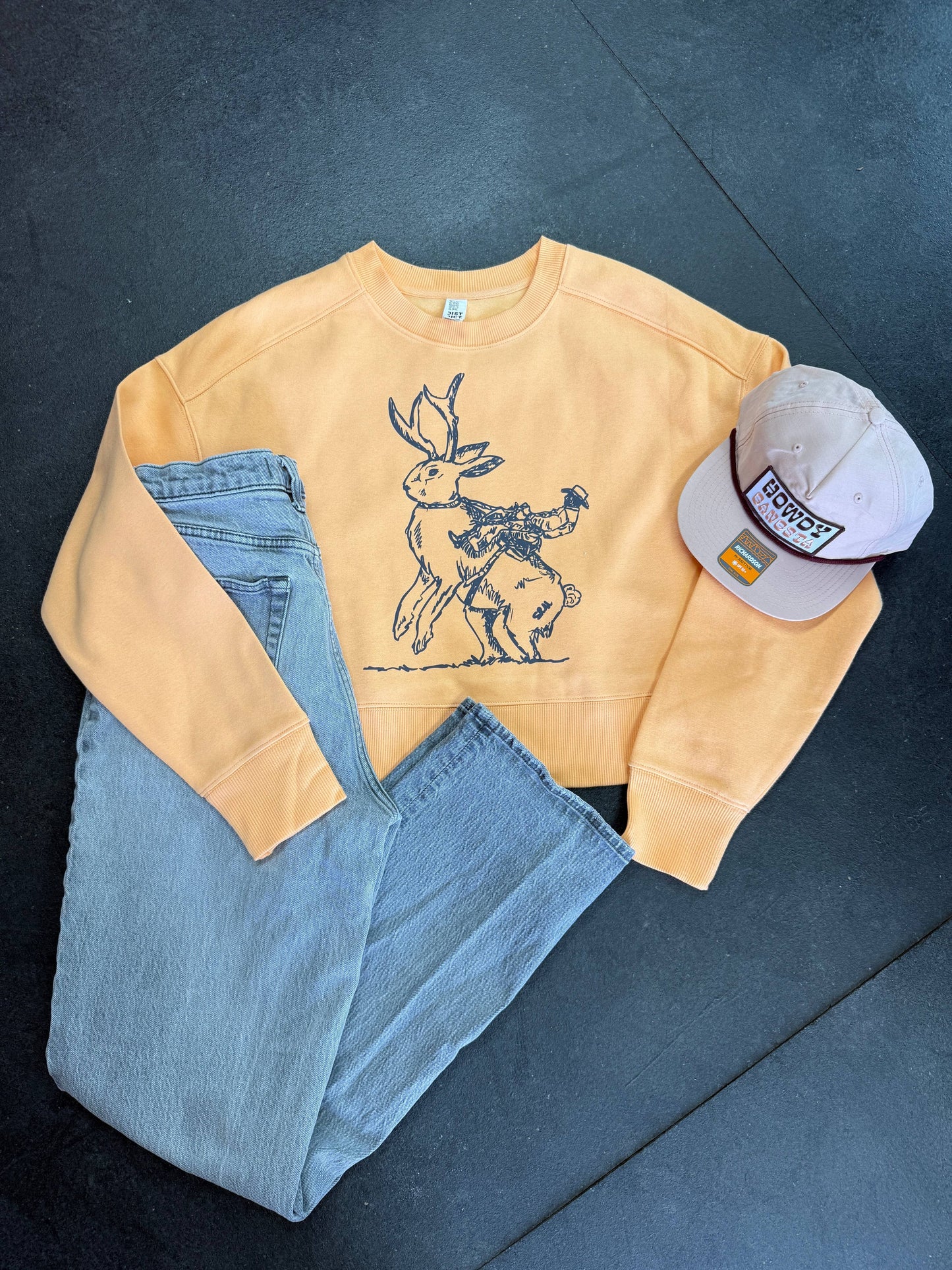Jackalope Cropped Crewneck HP