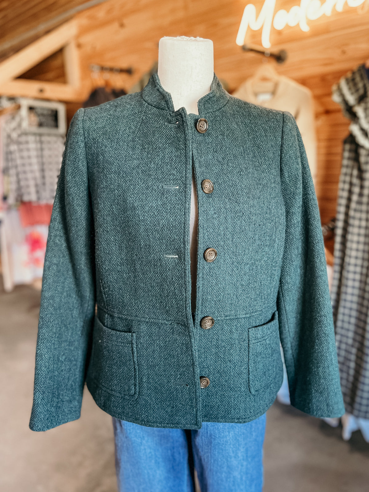 Hunter Green Jacket HP
