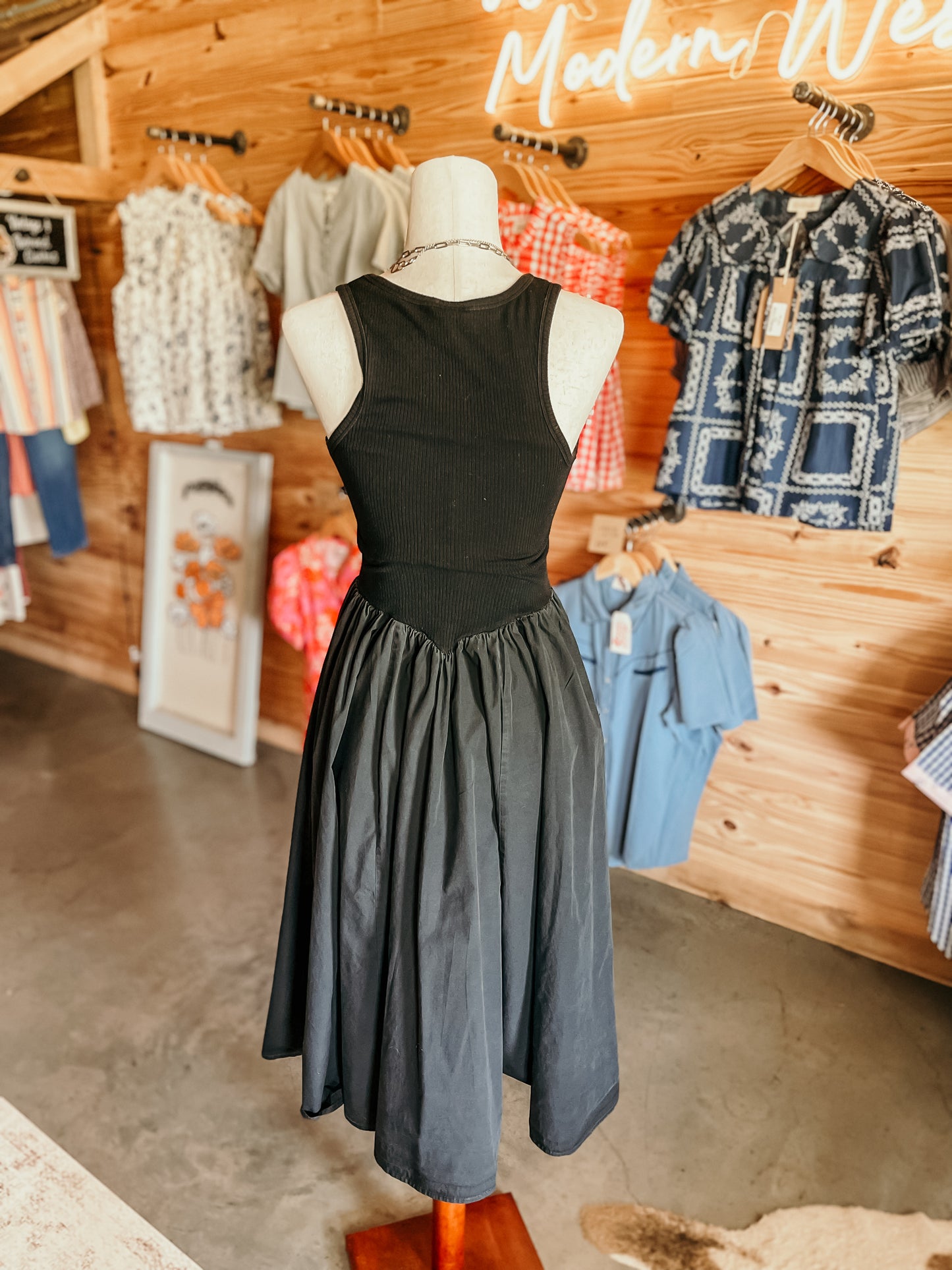 Black Tank Dress HP