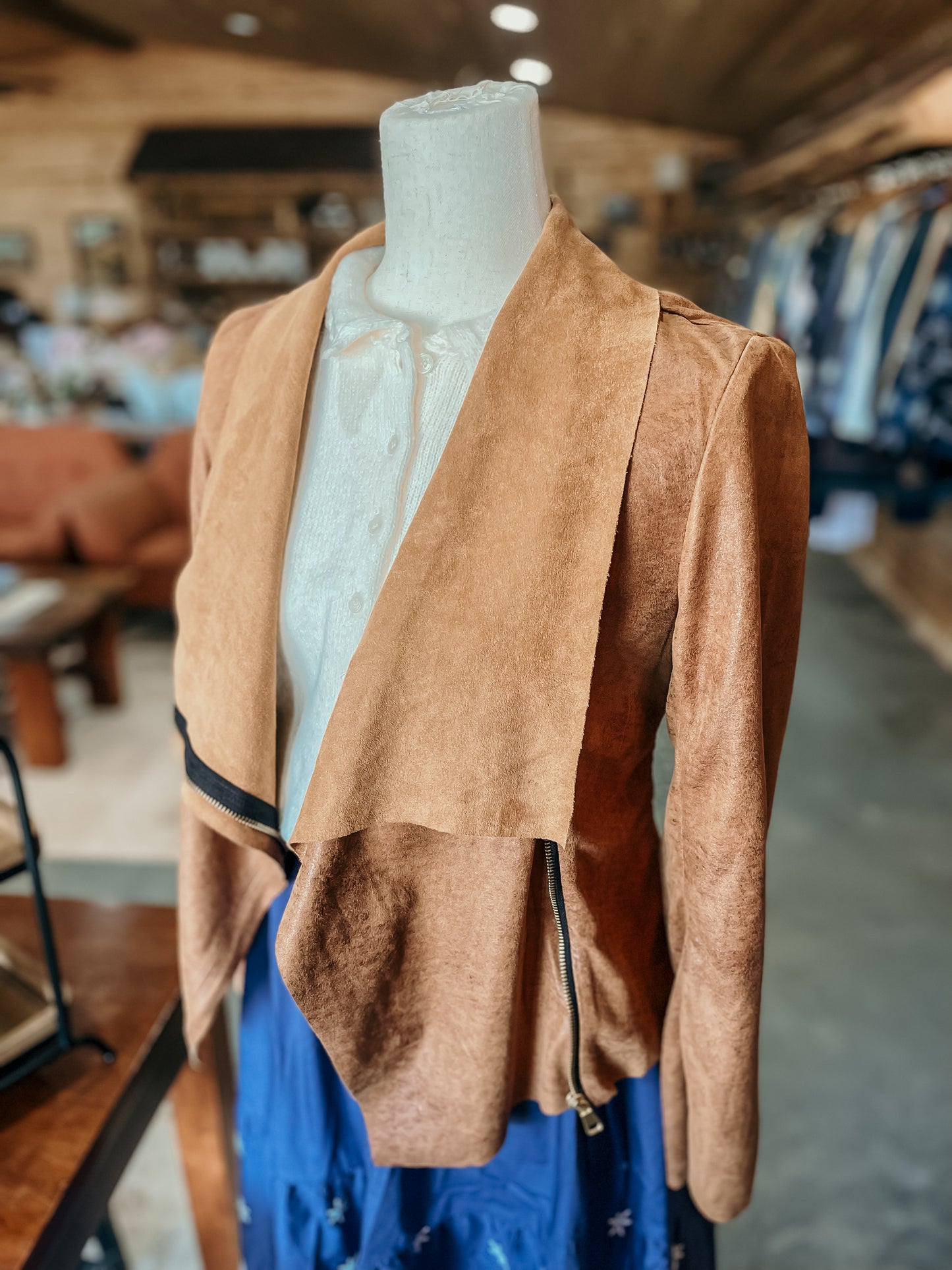 Faux Leather Jacket HP