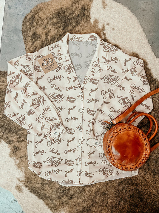 Sheer Western Top HP