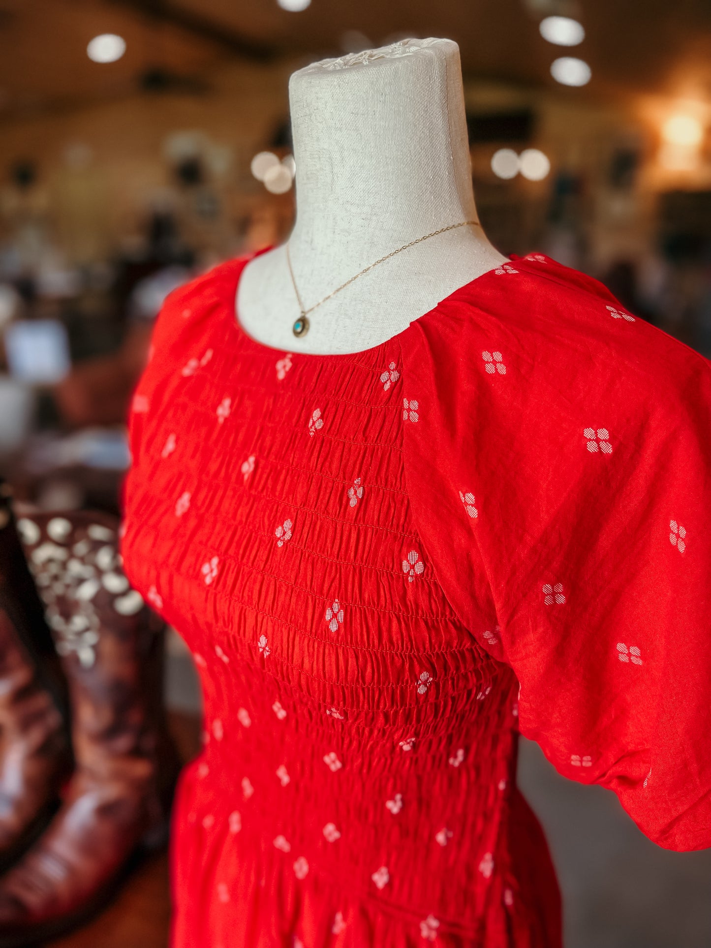 J Crew Red Dress HP