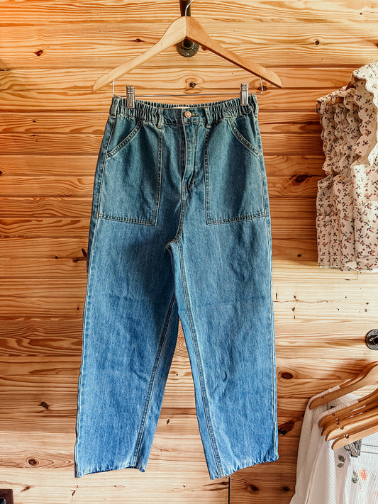 Elastic Waist Denim HP