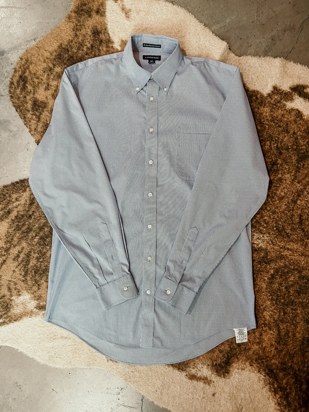 Lands End Pinpoint Oxford HP