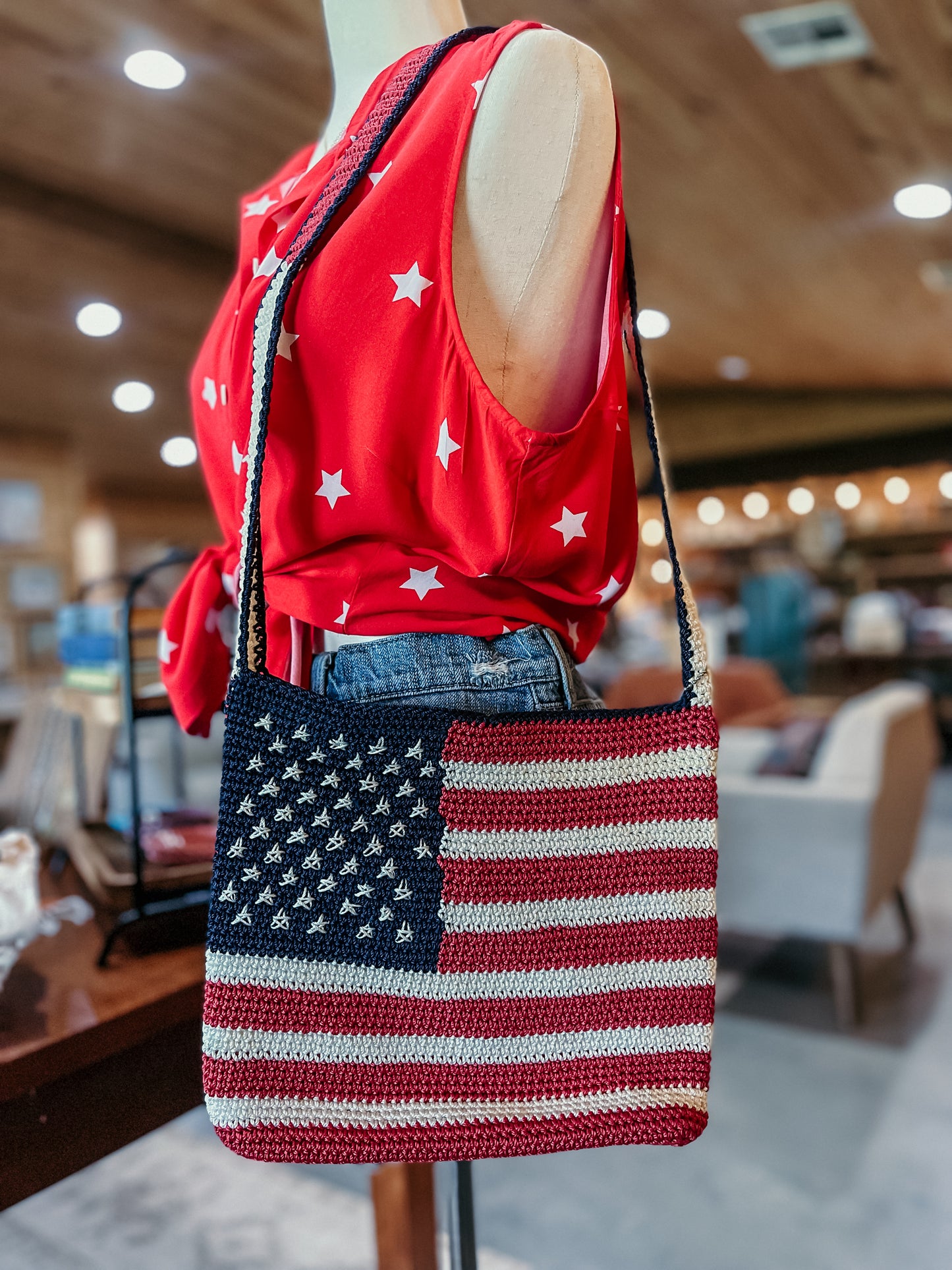 Sak American Flag Purse HP