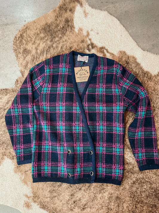 Plaid Pendleton Cardigan HP