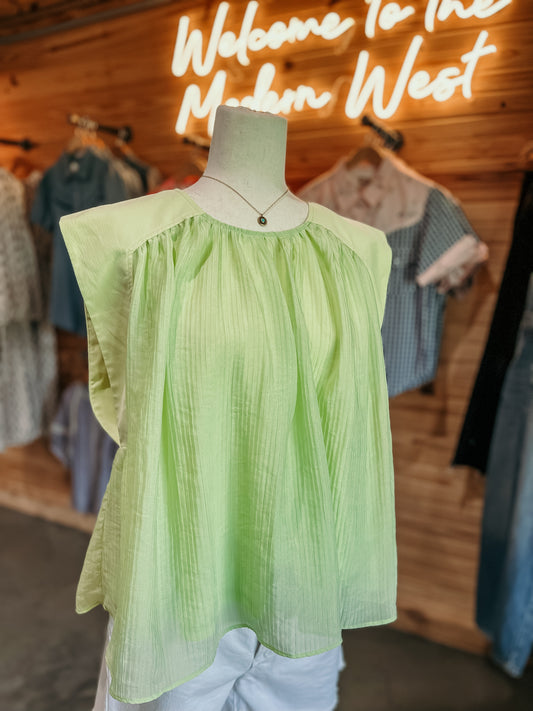 Lime Green Top HP