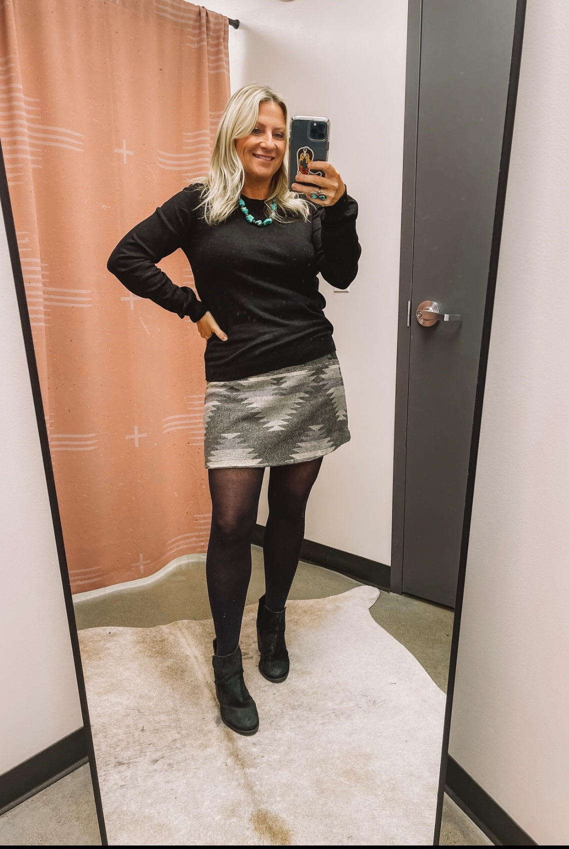 Wool Southwest Skirt HP