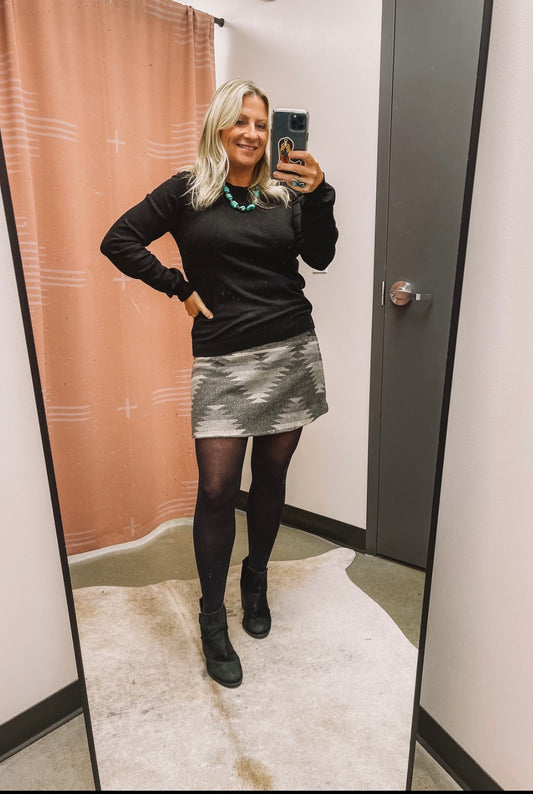 Wool Southwest Skirt HP